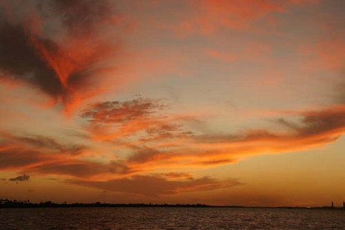 An evening sky.JPG © Ian & Andrea Treleaven